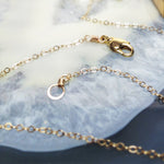 Gold Filled Chain with Hand-Wrapped Loop and Clasp :: The Vital Element