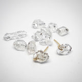 Classic Herkimer Diamond Studs (Small) :: Made To Order