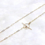 Add-On Upgrade :: Elegant Gold Filled or Silver Drawn Cable Chain