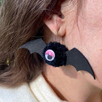 Pom Pom Bat Earring Workshop :: Friday 10/28/22 5:30pm